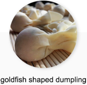 goldfish shape dumpling